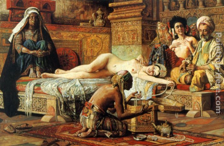 Gyula Tornai In the Harem